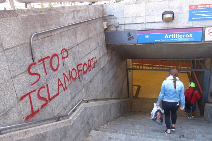 Pintada Stop islamofobia