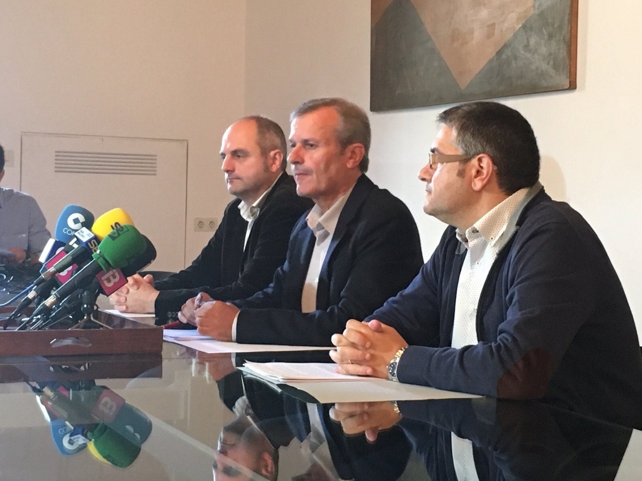 El conseller de Territorio, Energía y Movilidad, Joan Boned