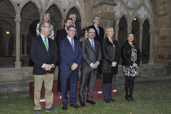 El Ejecutivo aragonés ha celebrado en Veruela su Consejo de Gobierno