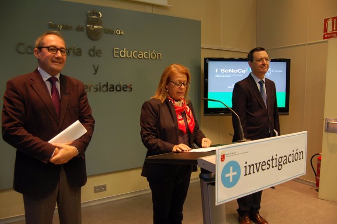 María Isabel Sánchez-Mora en la presentación becas ‘Jiménez de la Espada 2015’