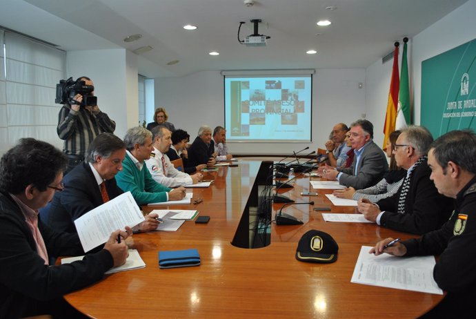 Comité Asesor Provincial del Infoca en Huelva. 
