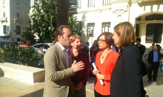 Juan Cassá, María Gámez e Ysabel Torralbo Ayuntamiento Málaga