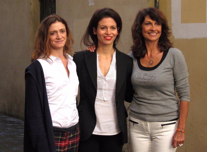 Marina Barba, Mieria Pàmies y Cristina Higueras. Nathalie X. Teatro Talia