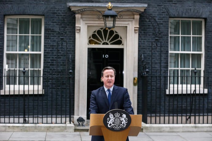 El primer ministro de Reino Unido, David Cameron