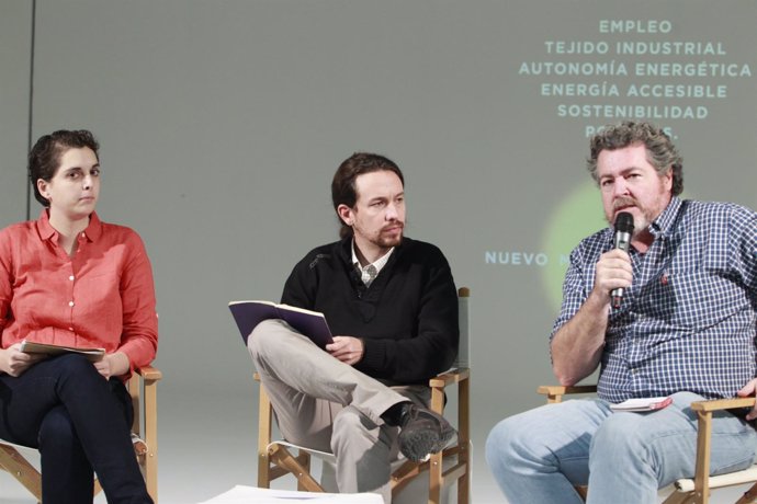 Marta Victoria Pérez, Pablo Iglesias y López de Uralde