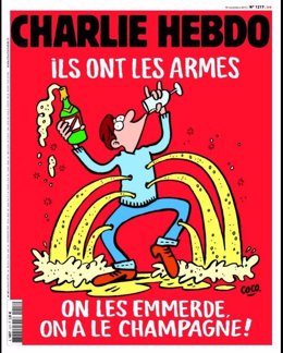 Portada de 'Charlie Hebdo' tras los atentados de París