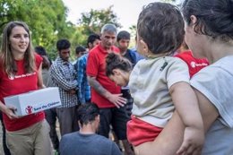 Vueling lanza una campaña con Save the Children para ayudar a niños refugiados