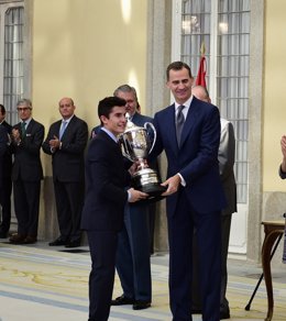 Premios Nacionales del Deporte, Marc Marquez recibiendo premio