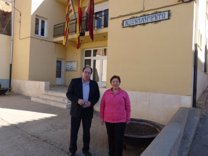 El concejal delegado de barrios pedáneos de Teruel visita San Blas