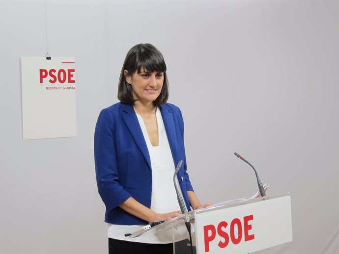  La Cabeza De Lista Del PSOE Al Congreso Por La Región De Murcia, María González