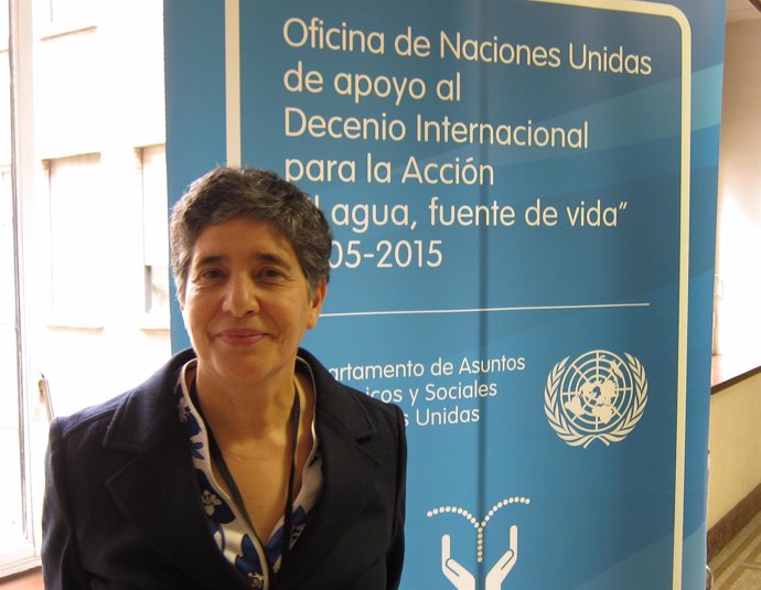 Directora de la Oficina Década del Agua de la ONU en Aragón, Josefina Maestu