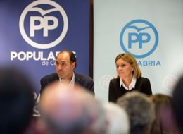 Ignacio Diego y María Dolores Cospedal