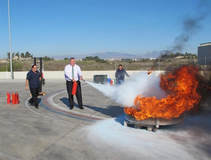 Francisco Bernabé visita la Ciudad del Transporte de Molina de Segura