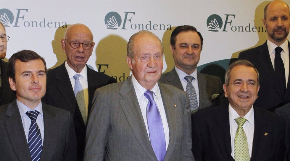 El Rey emérito don Juan Carlos hace entrega del premio Fondena