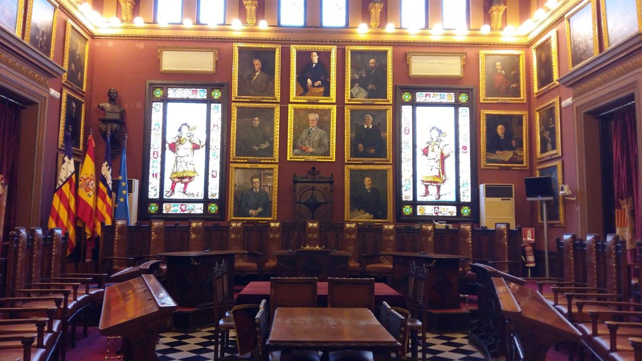 Salón de Plenos del Ayuntamiento de Palma