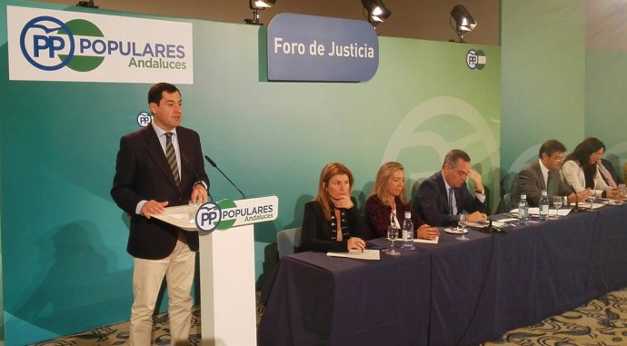 Juanma Moreno, hoy ante el Foro de Justicia