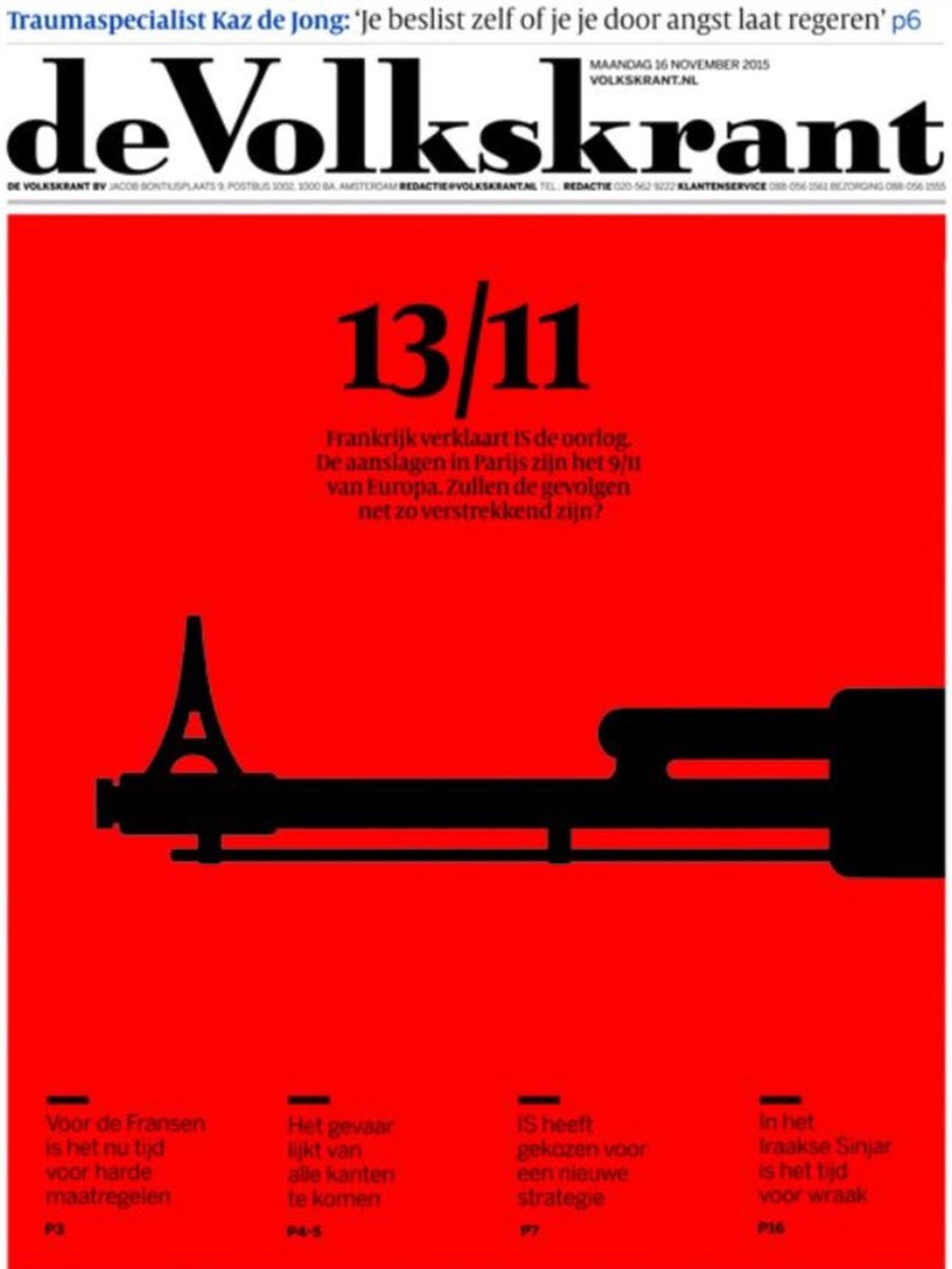 Portada Volkskrant