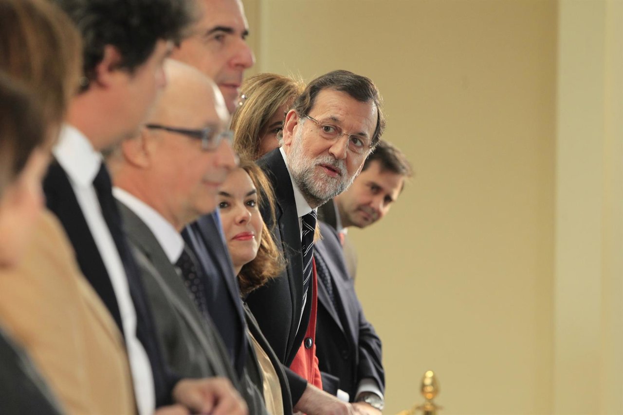 Moragas, Cristóbal Montoro, Santamaría y Rajoy