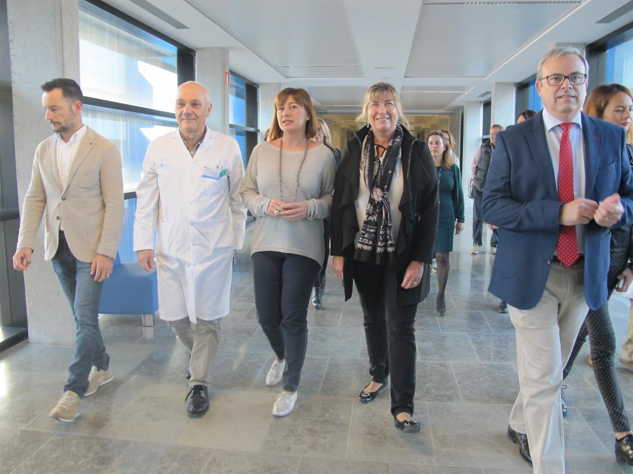 La presidenta del Govern balear, Francina Armengol, en Can Misses