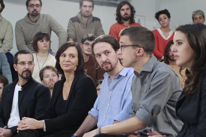Presentación de la campaña de Podemos