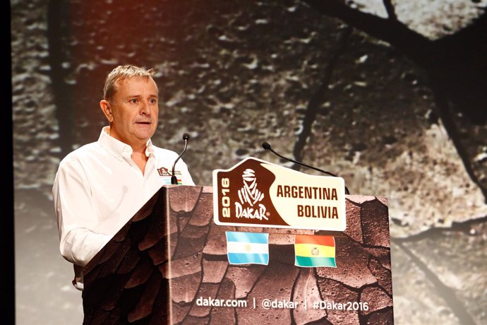 Etienne Lavigne, director del Rally Dakar