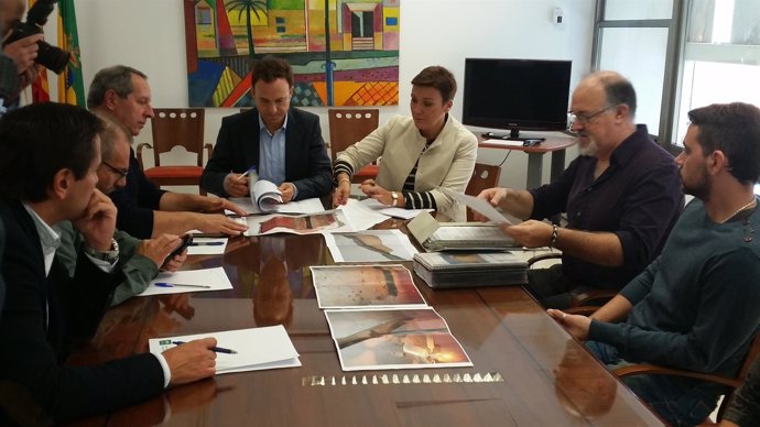 Reunión Junta con Ayuntamiento de El Puerto sobre Fomento y Vivienda