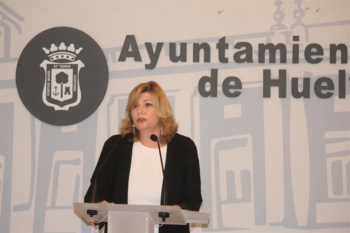 La viceportavoz del Grupo Popular en el Ayuntamiento de Huelva, Berta Centeno. 