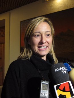 La consejera de Economía, Industria y Empleo de Gobierno de Aragón, Marta Gastón