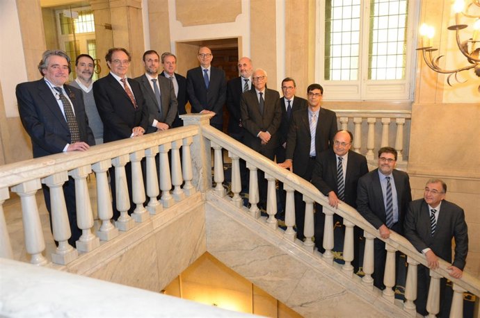 Ramón Álvarez de Miranda y presidentes de tribunales de cuentas autonómicos