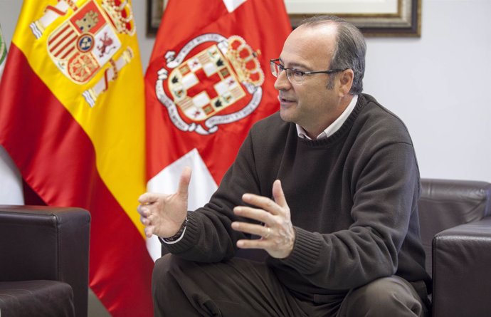 Luis Rogelio Rodríguez-Comendador durante la entrevista concedida a Europa Press