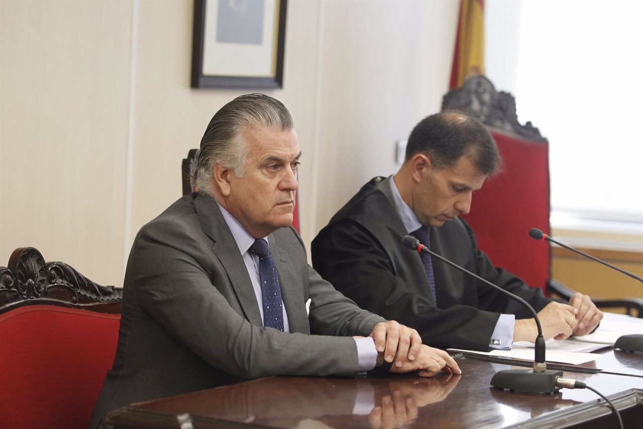 Luis Bárcenas en el juicio para su posible reingreso en el PP