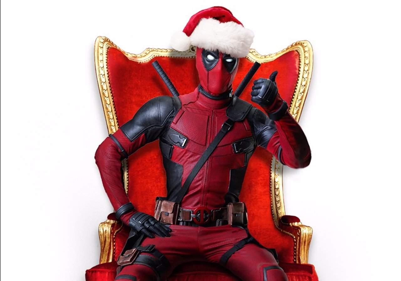 Deadpool inaugura la Navidad vestido de Papá Noel