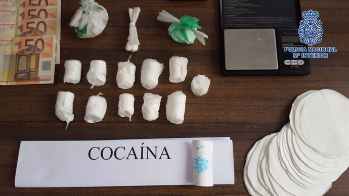 Cocaína intervenida, entre otras sustancias, en Almería