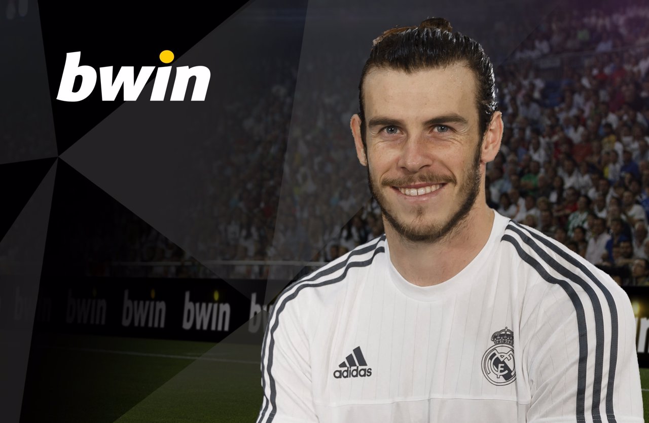 Gareth Bale (Real Madrid) con Bwin