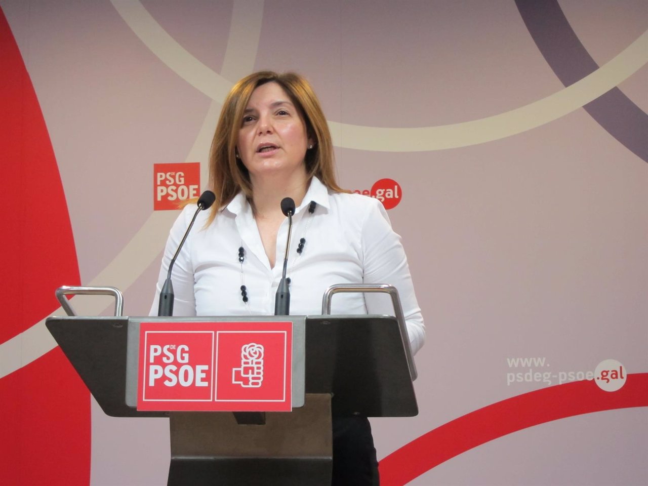 La secretaria de Organización del PSdeG, Pilar Cancela