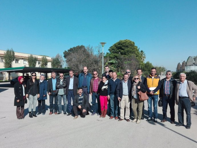 Ingenieros de Turquía visita la Ifapa de Chipiona