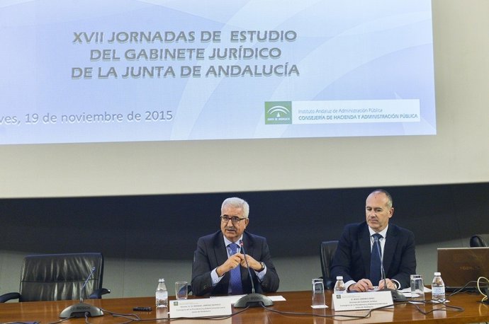 Inauguración de las XVII Jornadas de Estudio del Gabinete Jurídico de la Junta