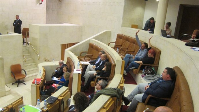 Podemos se ha abstenido en el debate de totalidad 