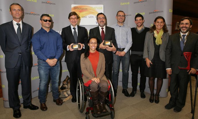 Bankia donará 100.000 euros a los deportistas paralímpicos