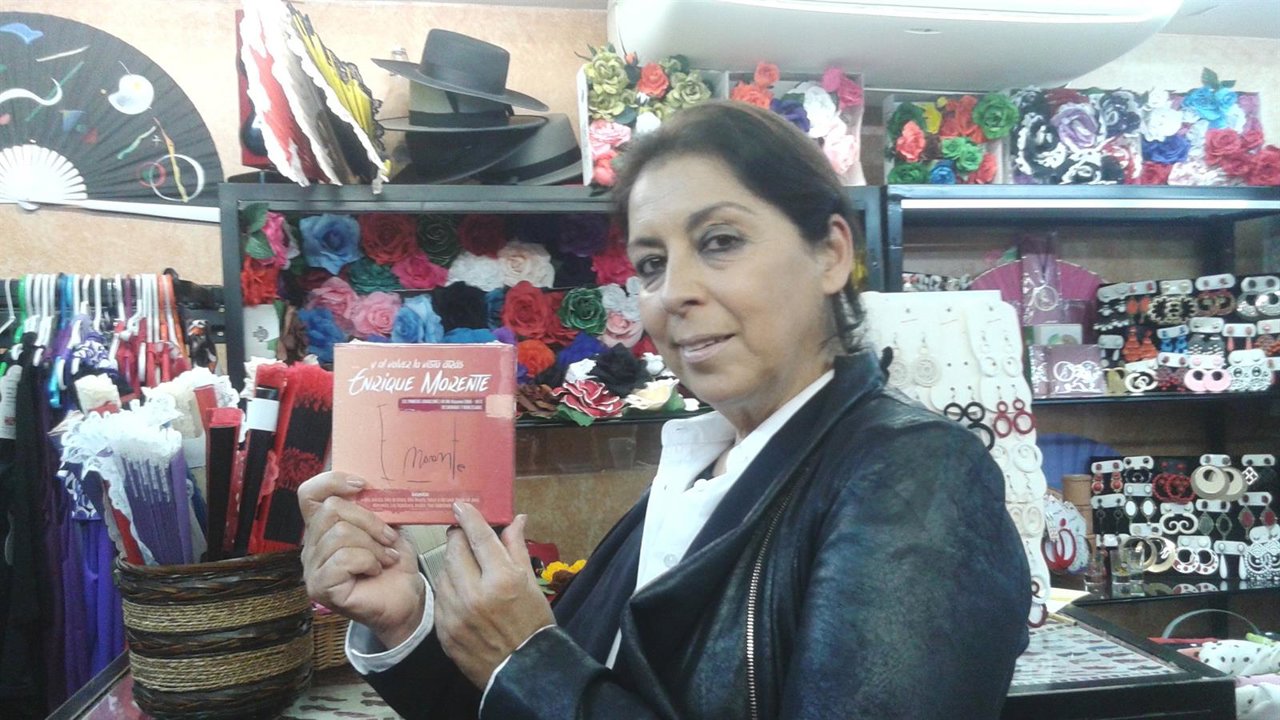 Aurora Carbonell, viuda de Enrique Morente