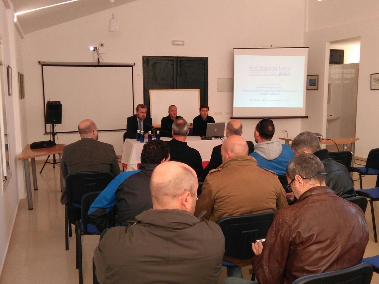 Asistentes a las jornadas técnicas deportivas en Posadas