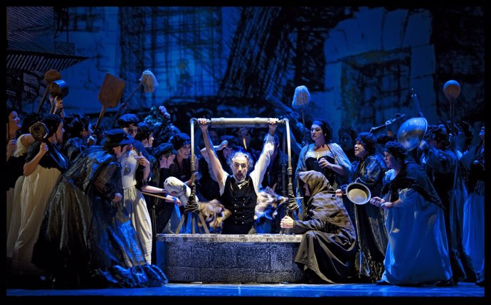 Espectáculo 'Benvenuto Cellini' en la Koor van De Nationale Opera