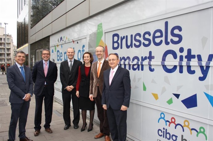 Gamarra y Ruiz Alejos en visita institucional a Bruselas