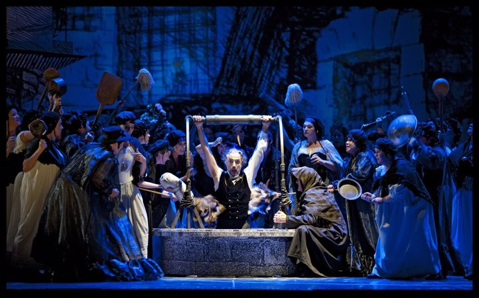 Espectáculo 'Benvenuto Cellini' en la Koor van De Nationale Opera