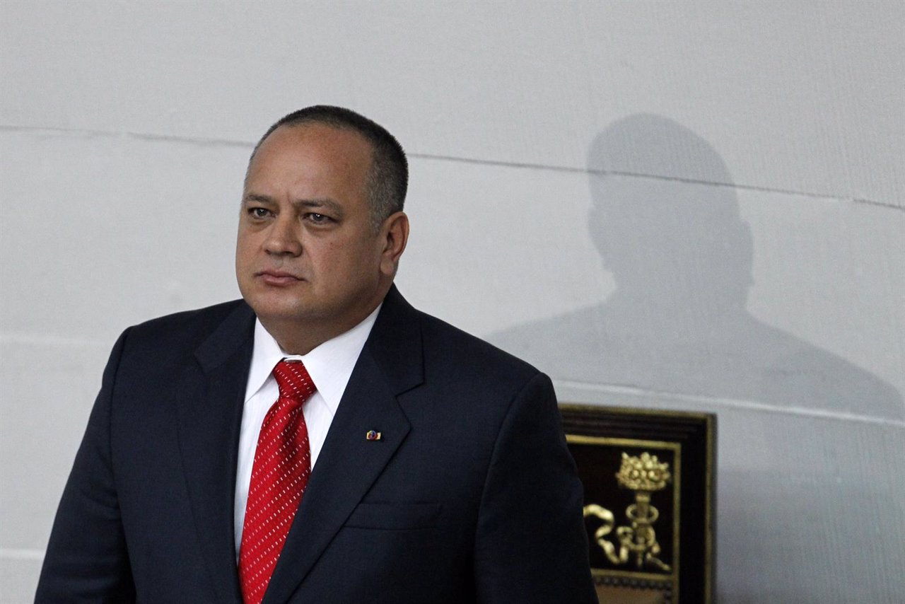 El presidente de la Asamblea Nacional, Diosdado Cabello