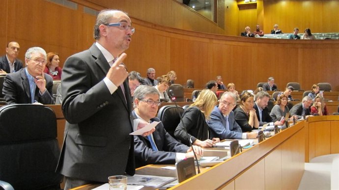 El presidente del Gobierno aragonés