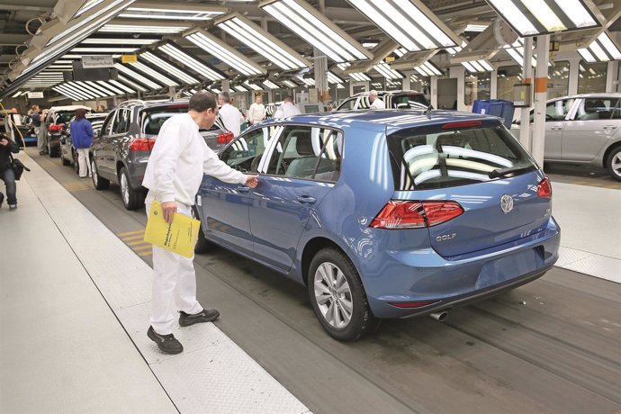 Planta de Volkswagen en Wolfsburg (Alemania)