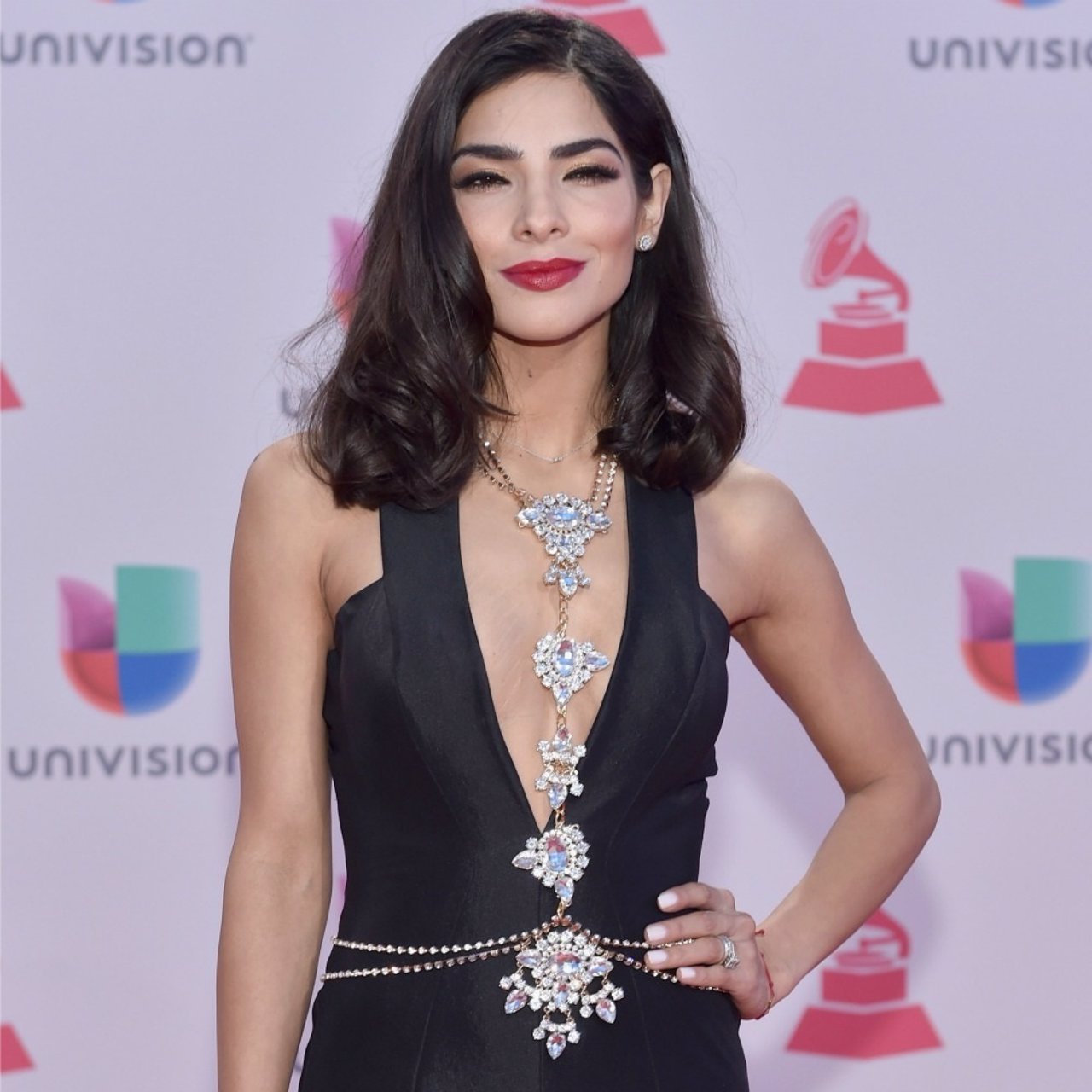 Attends the 16th Latin GRAMMY Awards at the MGM Grand Garden Arena on November 1