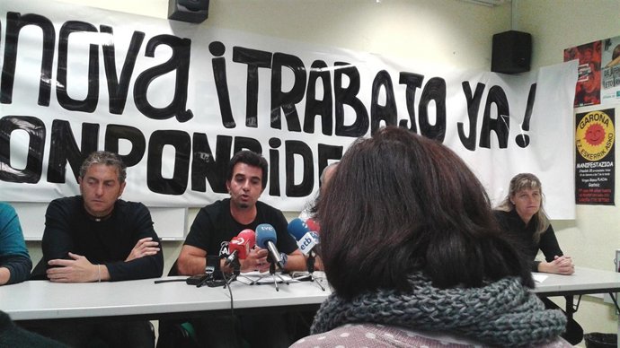 Rueda de prensa del comité de empresa de aernnova