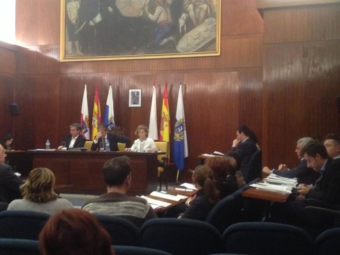 Pleno del Ayuntamiento de Santander